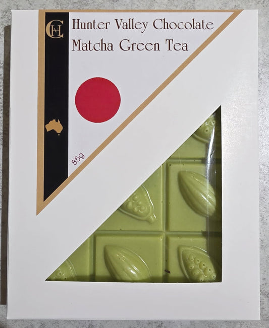 Matcha green tea block