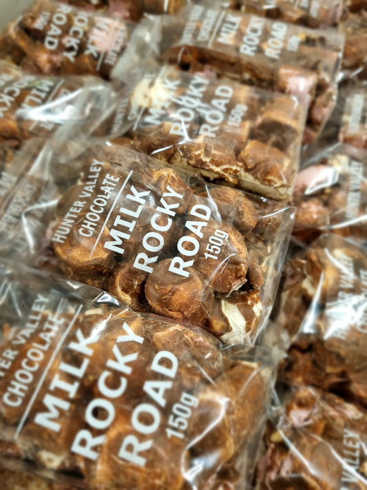 Milk rocky road