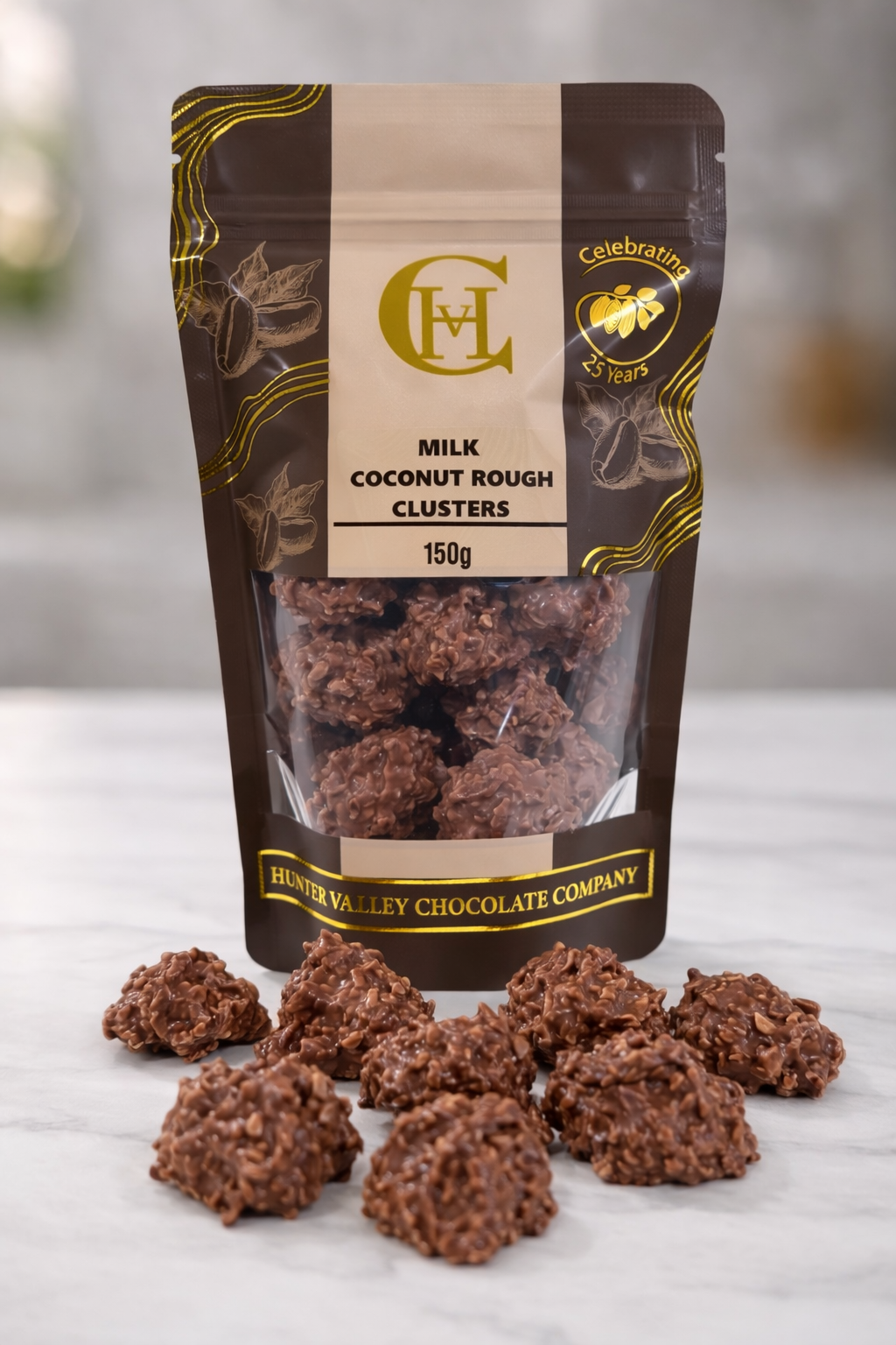 Milk Coconut rough clusters