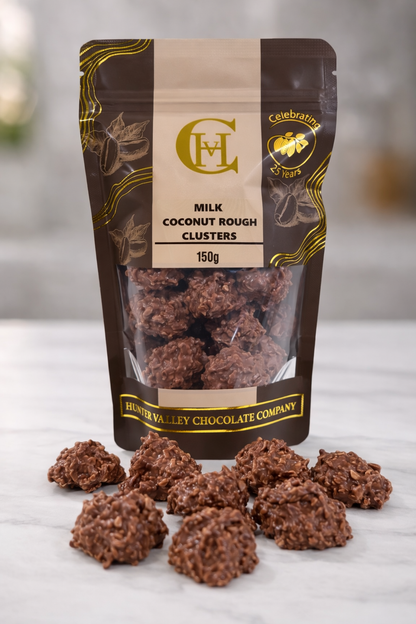 Milk Coconut rough clusters
