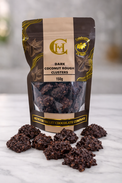 Dark Coconut rough clusters