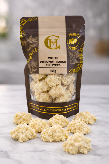 White Coconut rough clusters