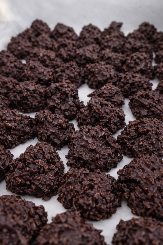 Dark Coconut rough clusters