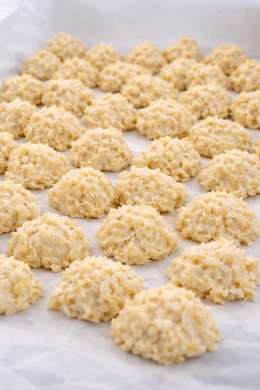 White Coconut rough clusters