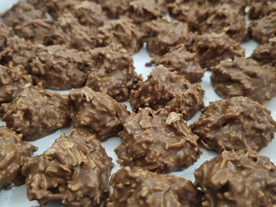 Milk Coconut rough clusters