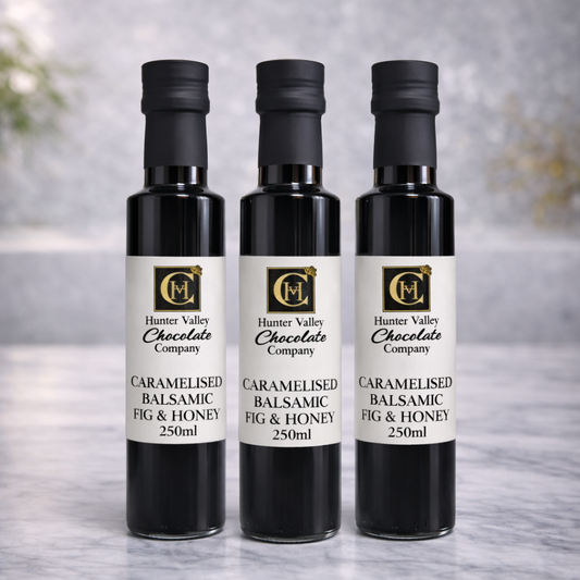 Caramelised balsamic fig & honey dressing