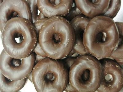 Choc coated aniseed rings