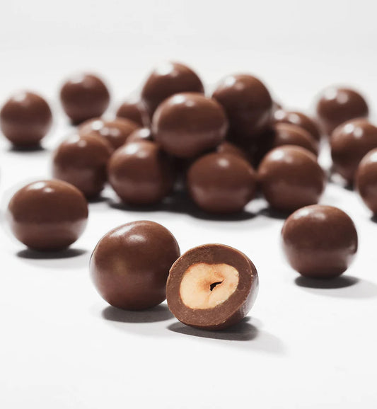 Milk hazelnuts