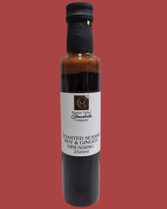 Toasted sesame soy & ginger dressing