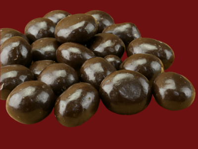 Dark chocolate cherries