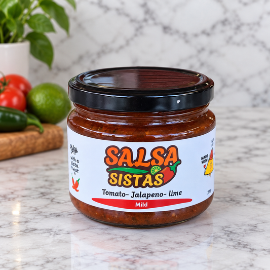 Salsa Sistas Tomato-Jalapeno-lime MILD
