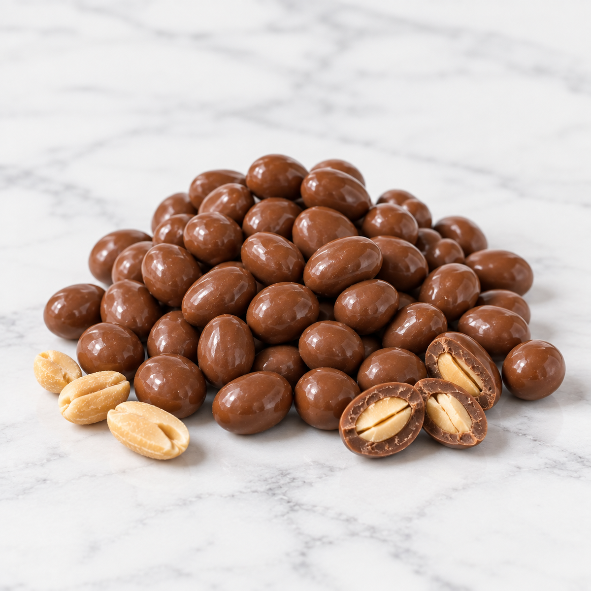 Milk chocolate peanuts