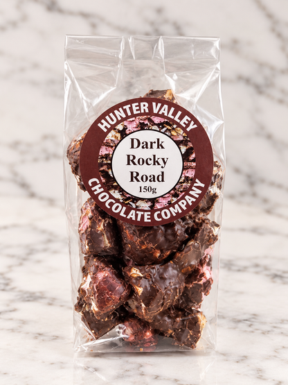 Dark rocky road