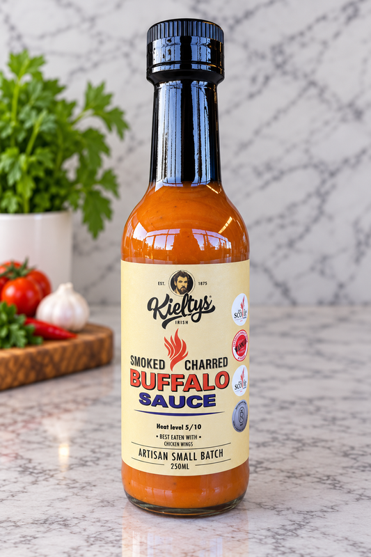Smoked charred Buffalo sauce