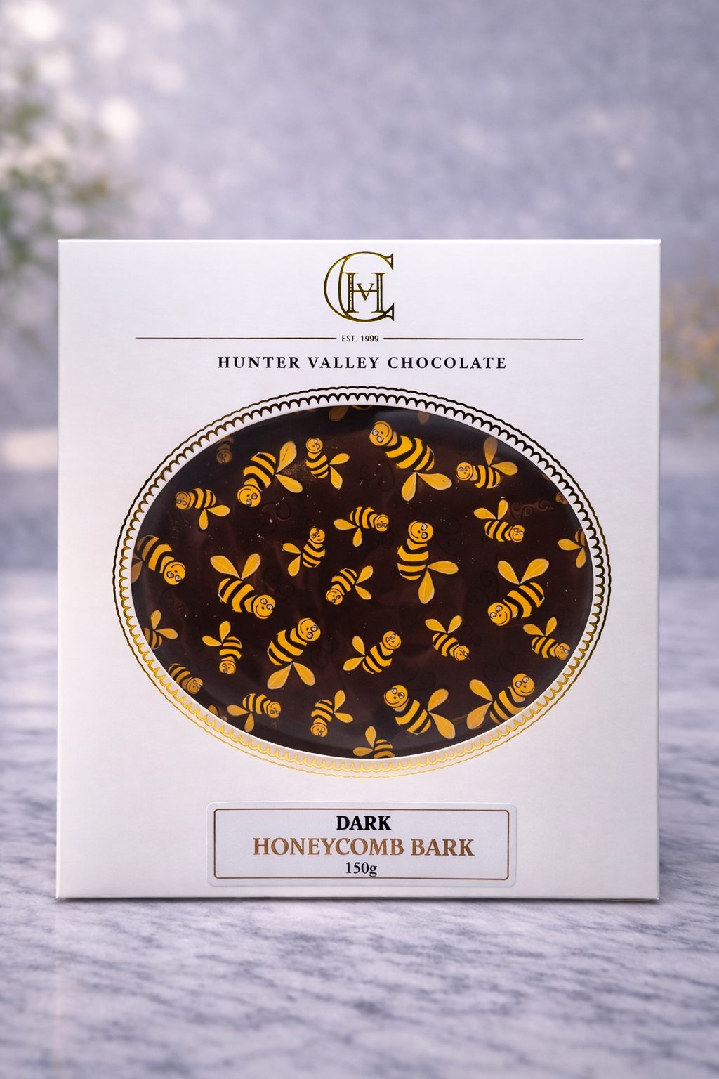 Dark honeycomb bark