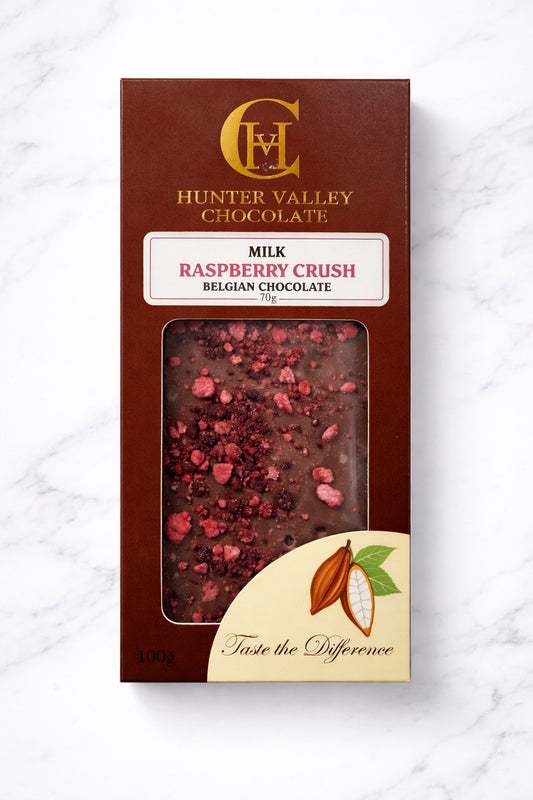 Milk Raspberry crush block