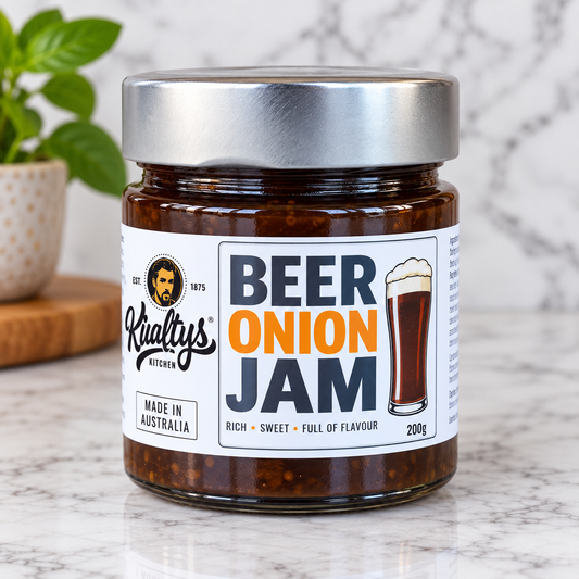 Beer onion jam